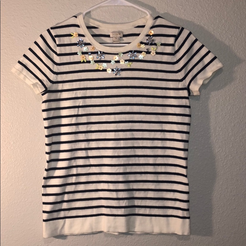 J. Crew Short Sleeve Sweater- Size XS